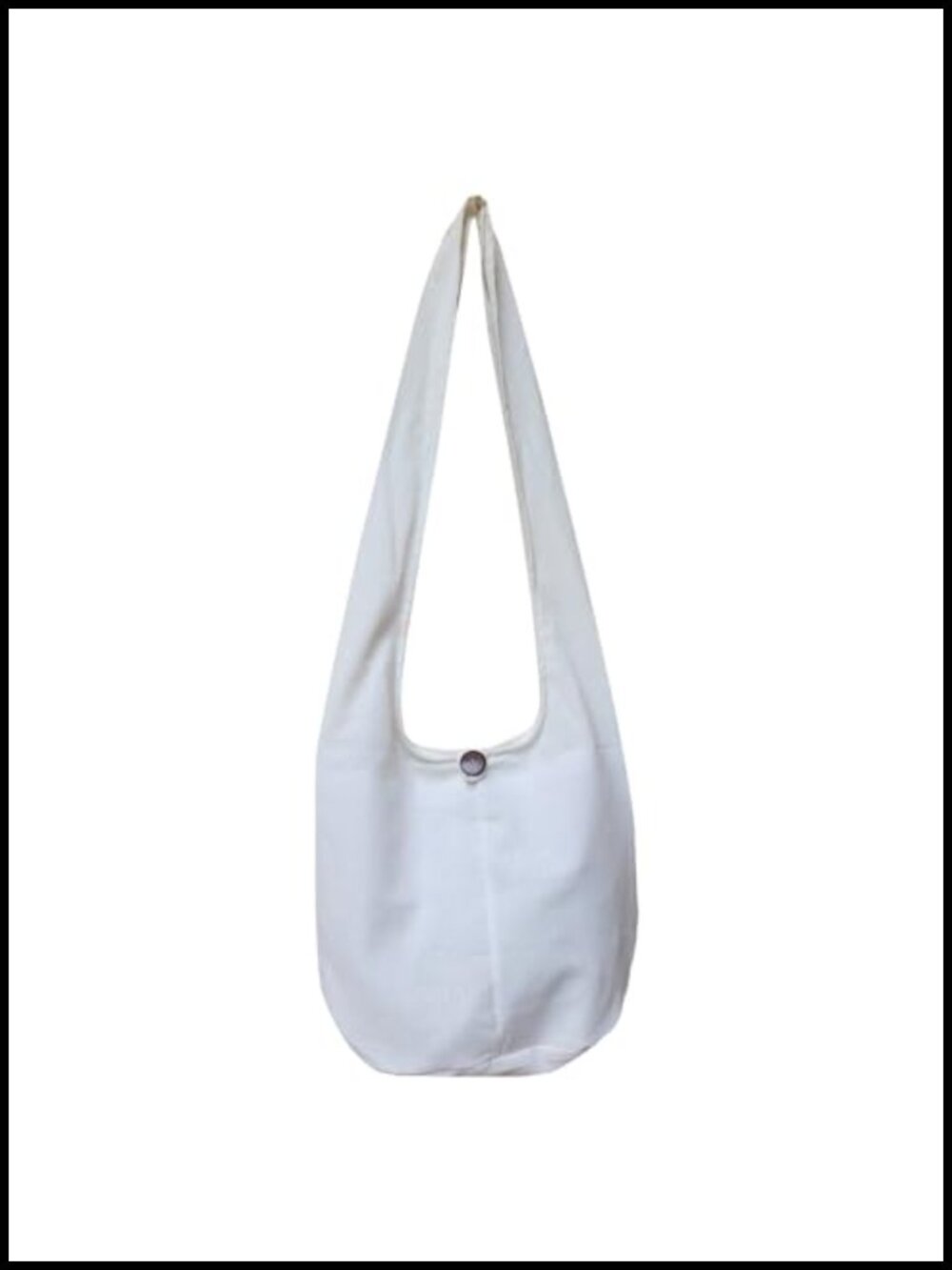 Cotton Sling Crossbody Messenger Bag Hobo Purse Handmade Boho Hippie